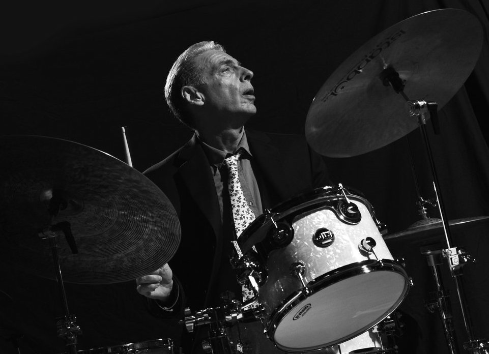 Mike Clark Black And White Drums