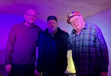 Geoff Hearn, Olie Brice and Spike Wells in Brighton