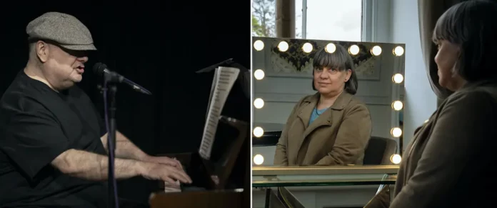 Ian Shaw (left) and photographer Kasia Ociepa